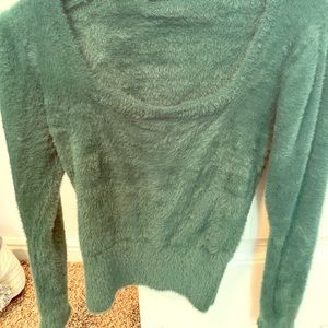 Green long sleeve sweater SIZE SMALL